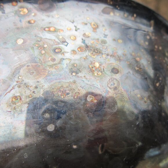 Gorham Vintage Silver-Plated Revere Style 6.5" Bowl Tarnished Pedestal 1960s - Picture 6 of 9